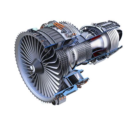 Turbofan engine on Behance