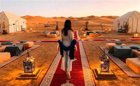 Morocco desert camp: Luxury glamping or Berber tents?