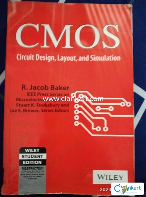 Buy 'Cmos: Circuit Design, Layout, And Simulation' Book In Good ...