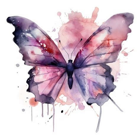 Wall Art Print | Butterfly, watercolor | Europosters