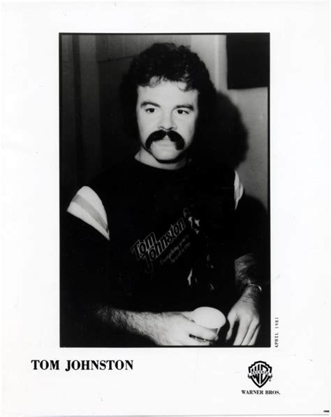 Tom Johnston Vintage Concert Photo Promo Print, 1981 at Wolfgang's