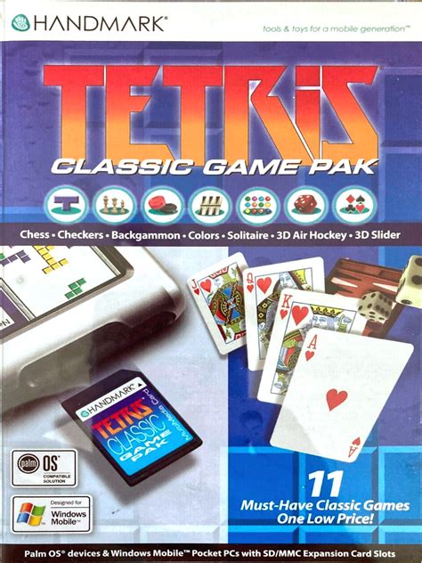 Handmark Tetris Classic Game Pak for Palm & Pocket PC - PalmDB