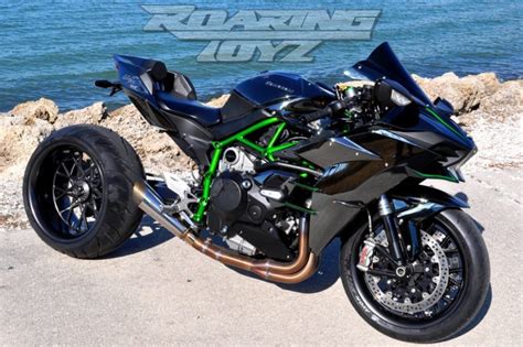 2015 Kawasaki H2 with 300 OSD Single Sided Swingarm Kit | Roaring Toyz