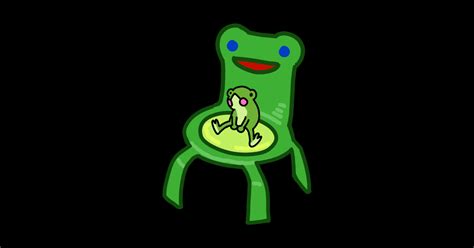 Froggy Chair - Froggy - Sticker | TeePublic