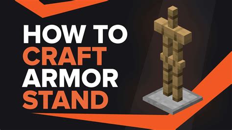 How To Make Armor Stand In Minecraft