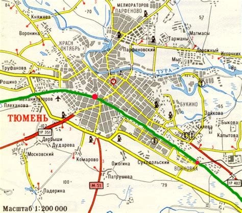 Tyumen Map - Russia