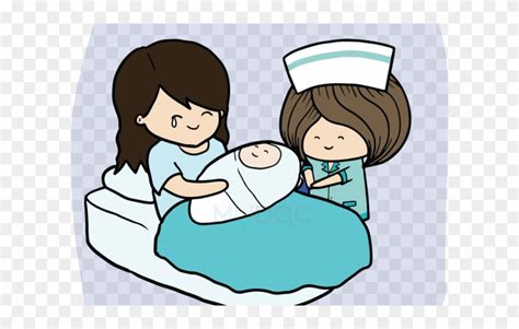 Birth Clipart Mom Newborn - Clip Art - Png Download (#1827323) - PinClipart