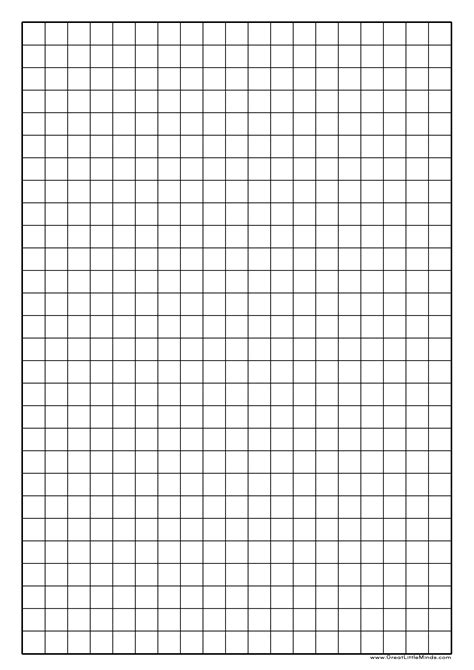 Printable Graph Template