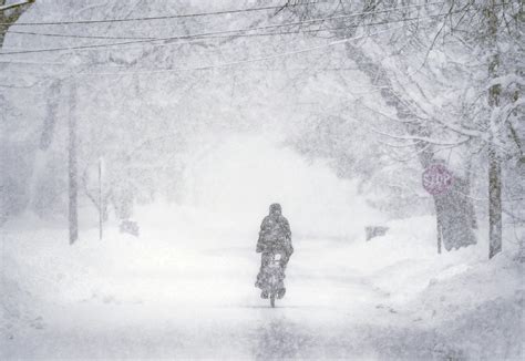 New England states getting hit by latest winter storm