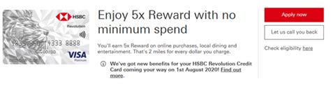 HSBC Revolution Card Facelift: 4 mpd, Contactless Spending & More