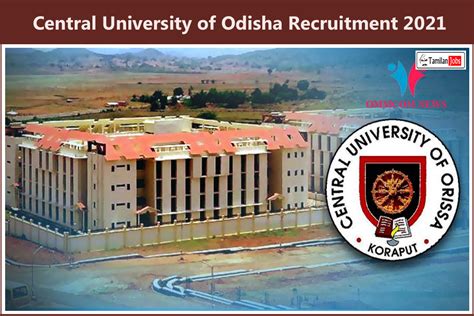 Central University of Odisha Recruitment 2021 Out - Apply For 36 Guest ...