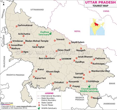 Travel to Uttar Pradesh - Tourism, Destinations, Hotels, Transport