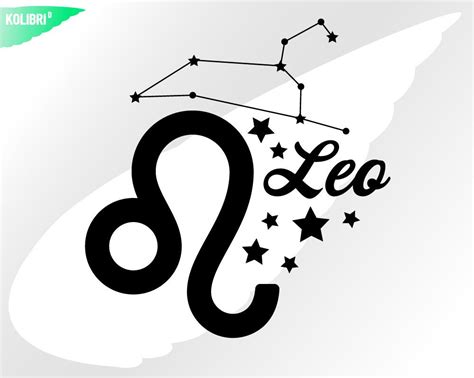 Paper, Party & Kids Leo Constellation SVG Cricut horoscope svg star ...