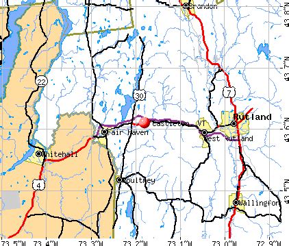 Castleton, Vermont (VT 05735) profile: population, maps, real estate ...