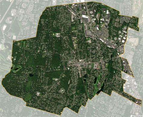 Map of Ramsey borough, New Jersey