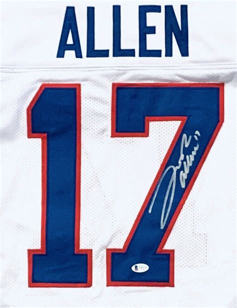 Josh Allen Signed Jersey (Beckett) | Pristine Auction