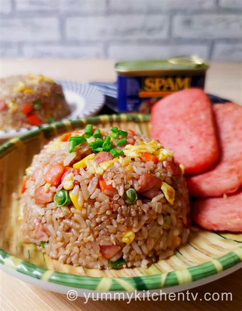 Spam Fried Rice - Yummy Kitchen