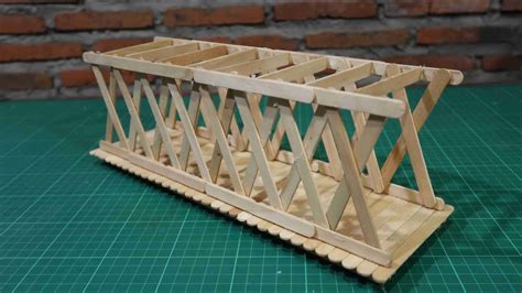 Truss Bridge Popsicle Sticks