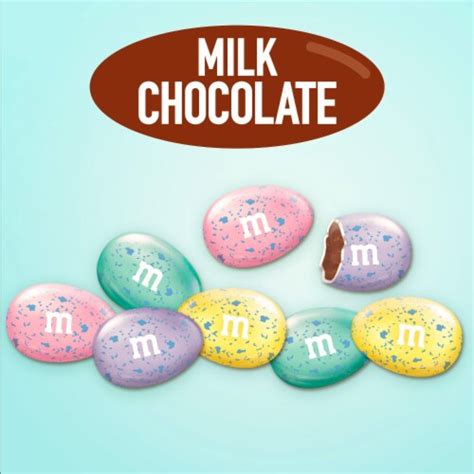 M&M'S Easter Eggs Milk Chocolate Candy Assortment Bag, 10.13 oz - Food ...