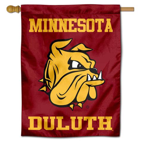 UMD Bulldogs New Logo Double Sided House Flag - State Street Products