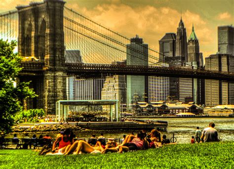 RELAXATION UNDER BROOKLYN BRIDGE on Behance