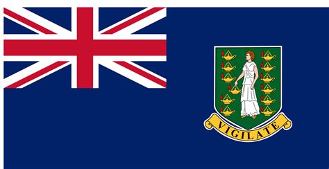 British Virgin Islands Flag Colouring Page – Flags Web