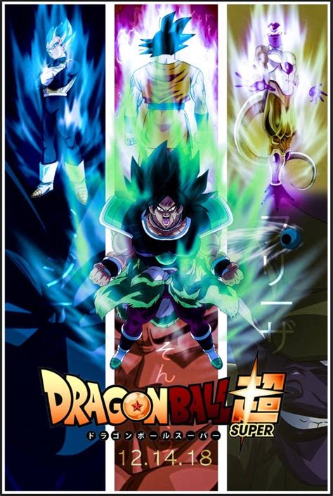 Dragon Ball Super - Broly Movie Poster by JohnSimo on DeviantArt