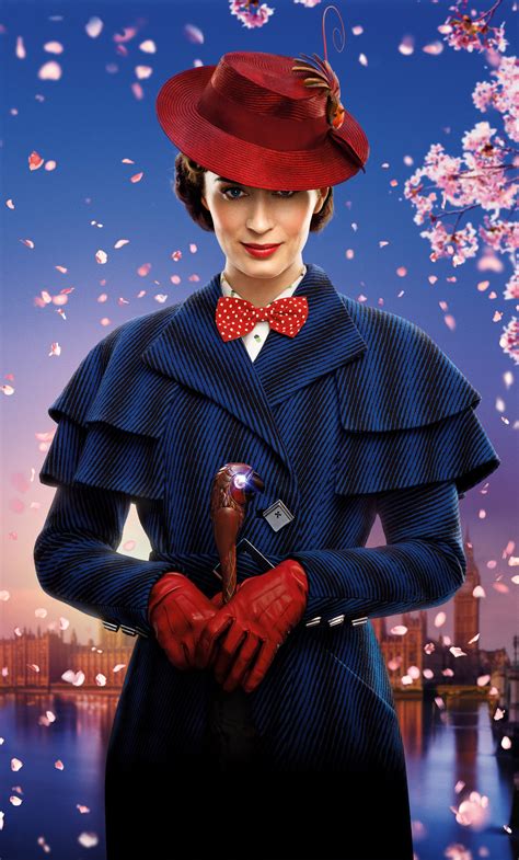 1280x2120 Emily Blunt Mary Poppins Returns 8k iPhone 6+ HD 4k ...