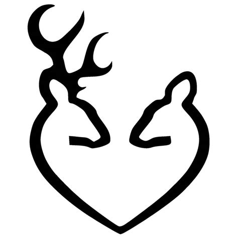 Deer Heart Browning VECTOR - ClipArt Best