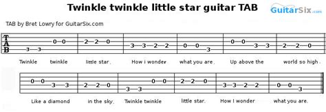 Guitar Chords To Twinkle Twinkle Little Star