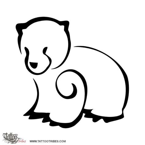 Teddy Bear Outline Tattoo - Printable Calendars AT A GLANCE