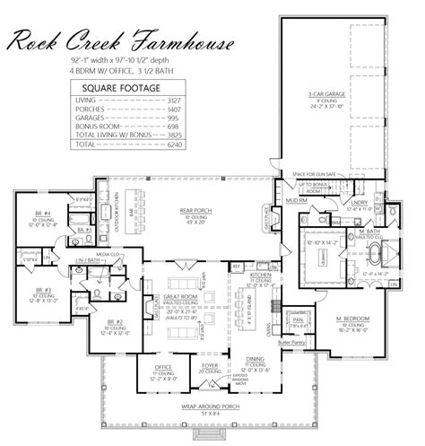 The Rock Creek - House Plans - Madden Home Design