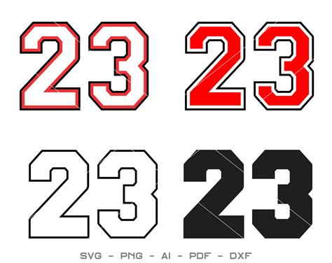 Jordan 23 Bundle Svg Download File for Cricut Laser Cut and - Etsy