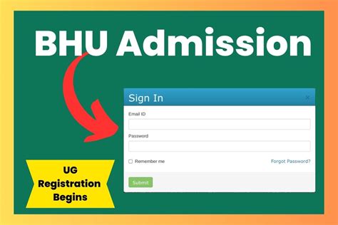 BHU Admission 2023 UG Registration