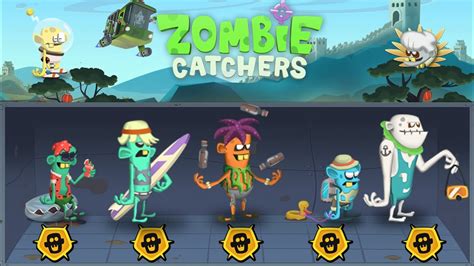 Zombie Catchers All Beach BOSS Zombies - YouTube