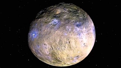 Dwarf Planet Ceres Craters