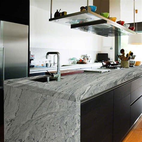 Granite Waterfall Counters - A Stunning Kitchen Focal Point