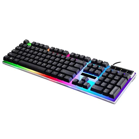 2018 backlit keyboard LED Rainbow Color Backlight Adjustable Gaming ...