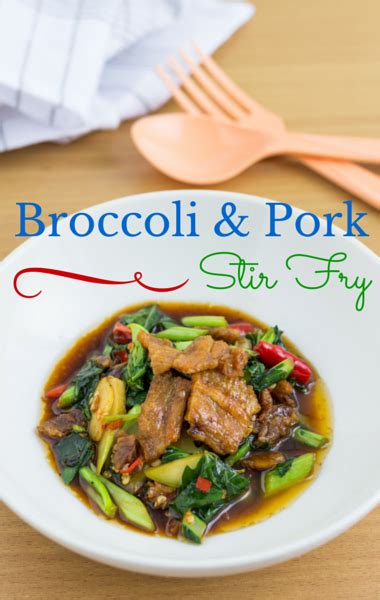 The Chew: Chef Michael Symon's Pork + Broccoli Stir Fry Recipe