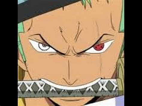 Roronoa Zoro from One Piece has Sharingan on his left eye! - YouTube