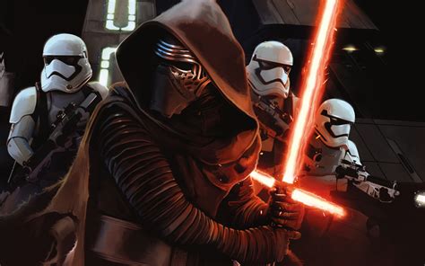 Kylo Ren and the First Order - Star Wars:The Force Awakens(Movie) Photo ...