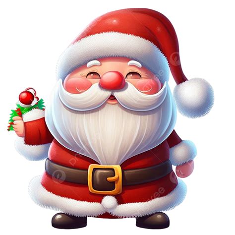 Smiling Cute Santa Claus In Christmas, Santa Claus, Christmas, Santa ...