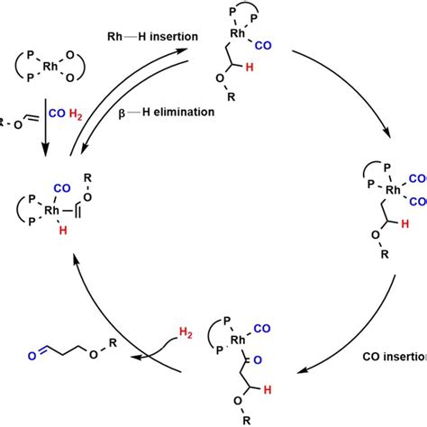 Hydroformylation of vinyl acetate and ethyl vinyl ether | Download ...