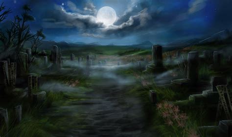 Animated Graveyard Wallpaper - WallpaperSafari