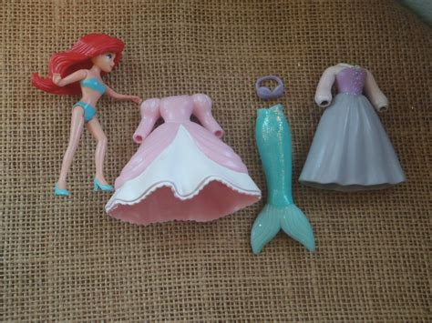 Polly Pocket Disney Princess Ariel Little Mermaid Set Lot Y4 | #4603670009