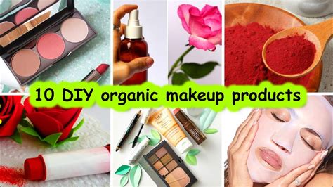 10 organic make products making at home | homemade makeup | diy makeup ...