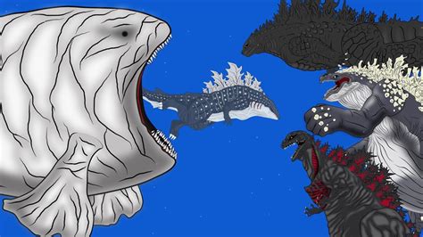 EP.01 Bloop vs. MONSTERS : Godzilla Whale Godzilla SHIN GODZILLA WHALE ...