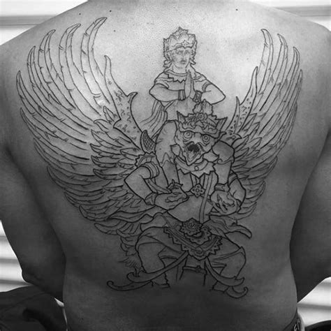 50 Garuda Tattoo Designs For Men - Humanoid Bird Ink Ideas