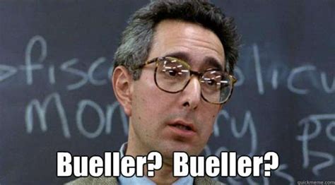 Economics Teacher, "Ferris Bueller's Day Off"Before Ben Stein had his ...