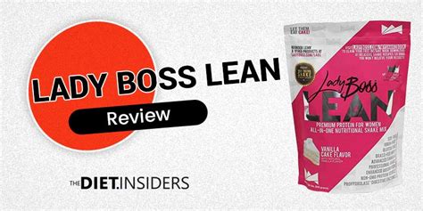 Lady Boss Lean Review – Is This Meal Replacement Shake Effective?